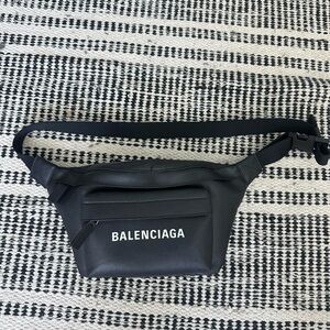 Balenciaga Black Belt Bag